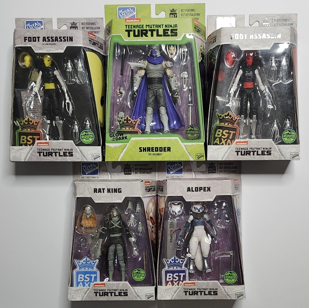The Loyal Subjects Teenage Mutant Ninja Turtles Assassins Bundle